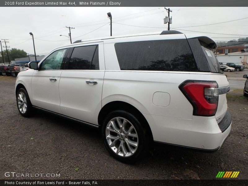 White Platinum / Ebony 2018 Ford Expedition Limited Max 4x4