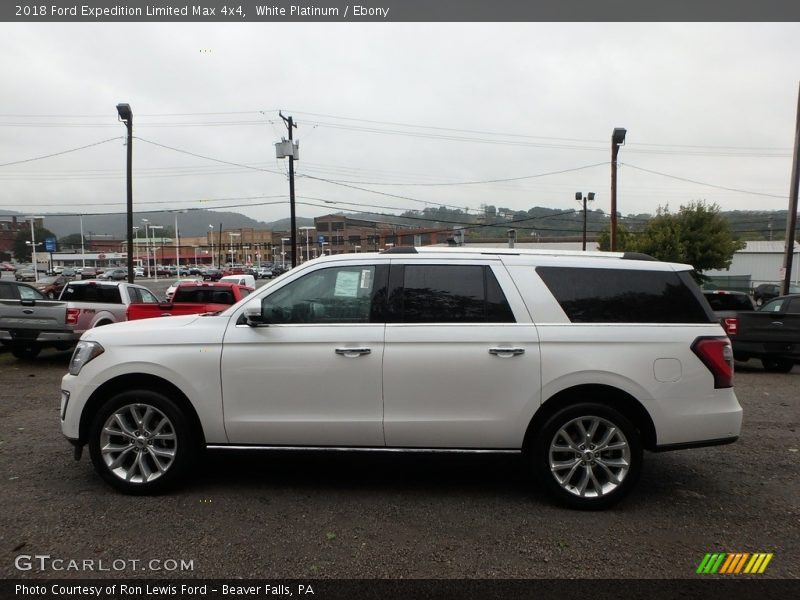 White Platinum / Ebony 2018 Ford Expedition Limited Max 4x4