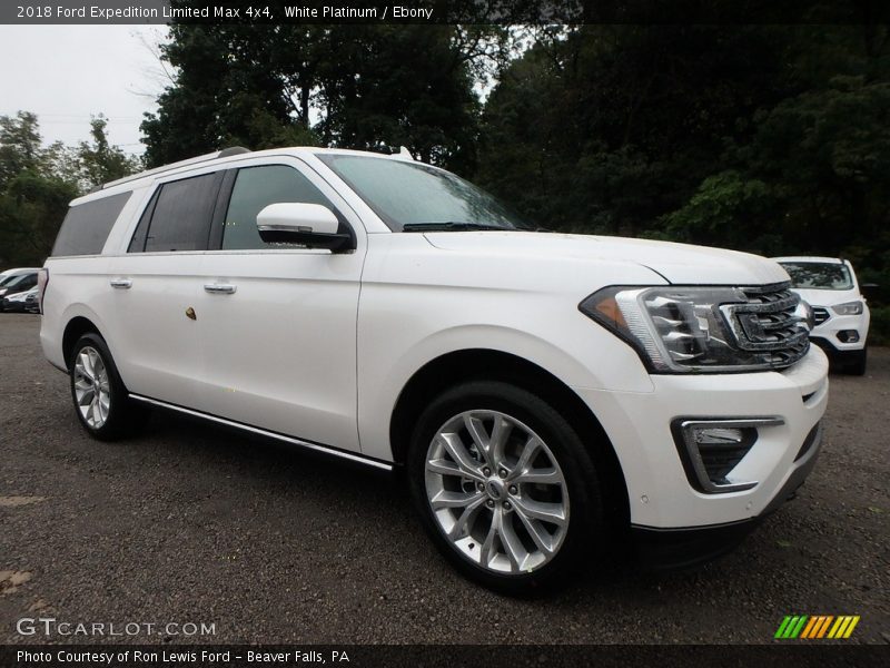 Front 3/4 View of 2018 Expedition Limited Max 4x4
