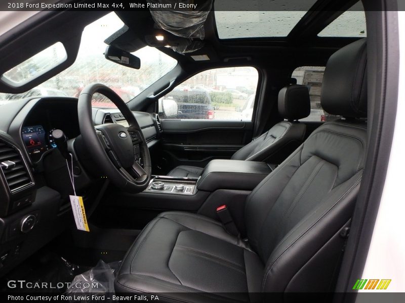 White Platinum / Ebony 2018 Ford Expedition Limited Max 4x4