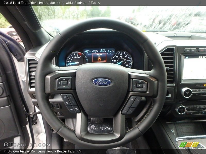 White Platinum / Ebony 2018 Ford Expedition Limited Max 4x4