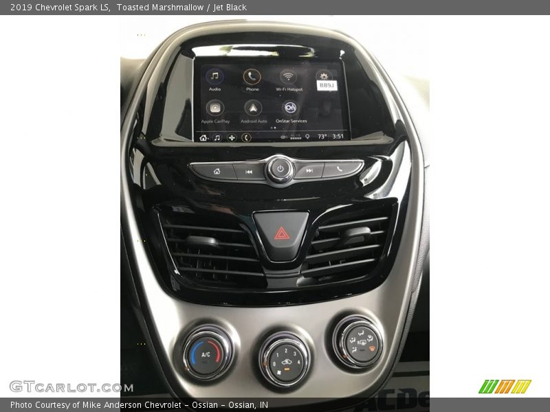 Toasted Marshmallow / Jet Black 2019 Chevrolet Spark LS