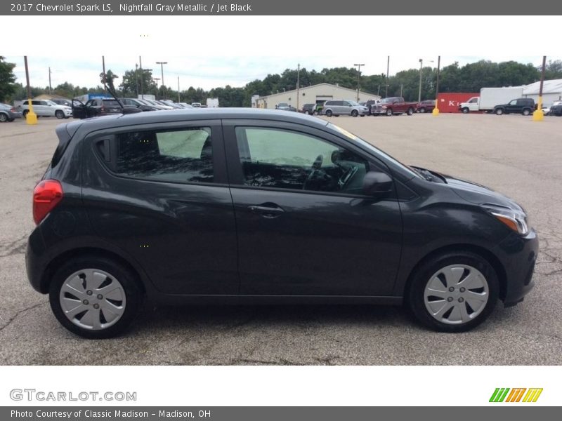 Nightfall Gray Metallic / Jet Black 2017 Chevrolet Spark LS