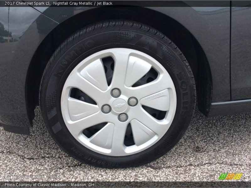 Nightfall Gray Metallic / Jet Black 2017 Chevrolet Spark LS