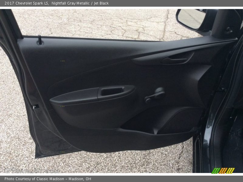 Nightfall Gray Metallic / Jet Black 2017 Chevrolet Spark LS