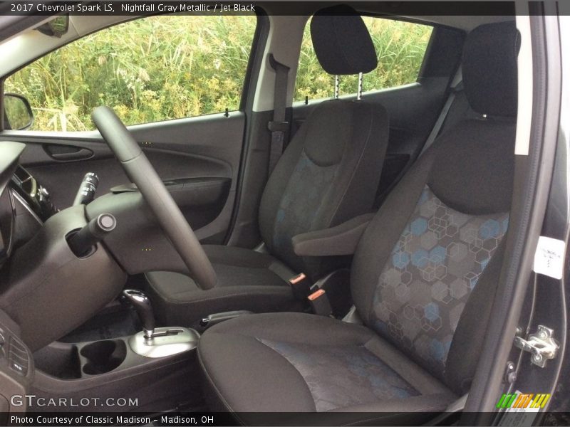 Nightfall Gray Metallic / Jet Black 2017 Chevrolet Spark LS