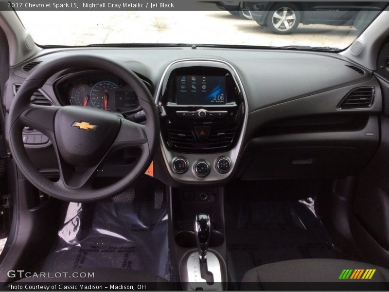 Nightfall Gray Metallic / Jet Black 2017 Chevrolet Spark LS