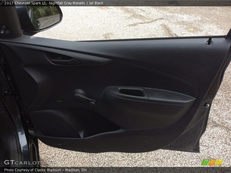 Nightfall Gray Metallic / Jet Black 2017 Chevrolet Spark LS