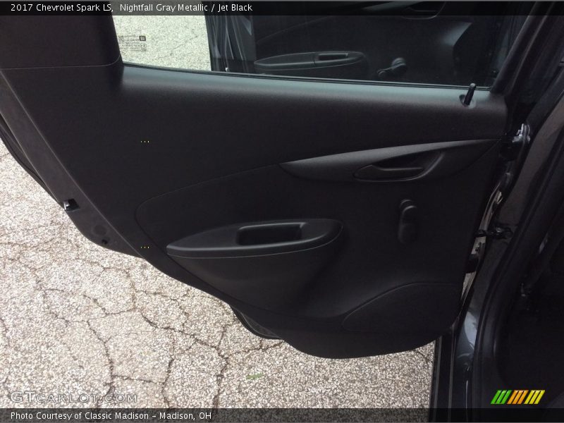 Nightfall Gray Metallic / Jet Black 2017 Chevrolet Spark LS