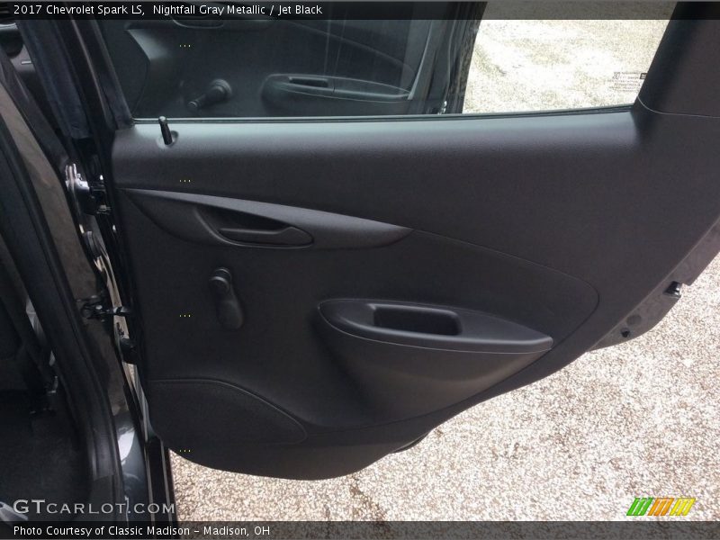 Nightfall Gray Metallic / Jet Black 2017 Chevrolet Spark LS