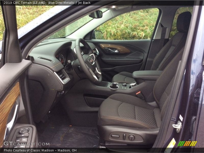 Blue Steel Metallic / Jet Black 2019 GMC Terrain SLE AWD