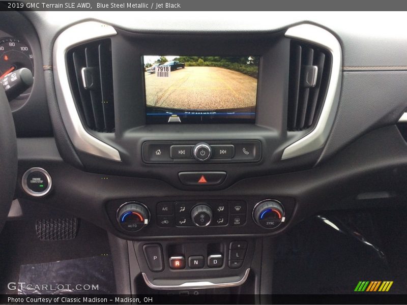 Blue Steel Metallic / Jet Black 2019 GMC Terrain SLE AWD