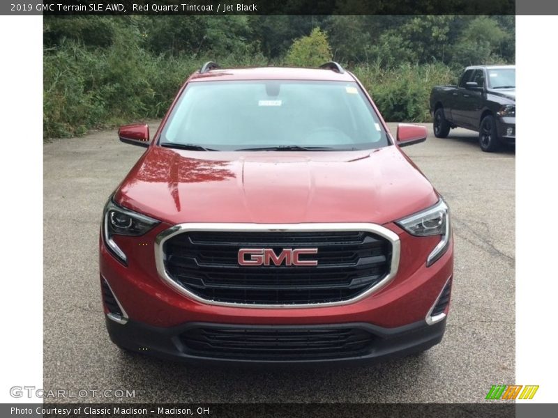 Red Quartz Tintcoat / Jet Black 2019 GMC Terrain SLE AWD