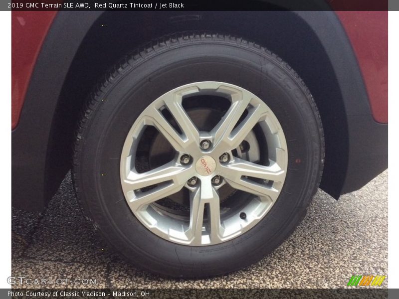 Red Quartz Tintcoat / Jet Black 2019 GMC Terrain SLE AWD
