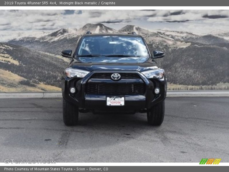 Midnight Black metallic / Graphite 2019 Toyota 4Runner SR5 4x4