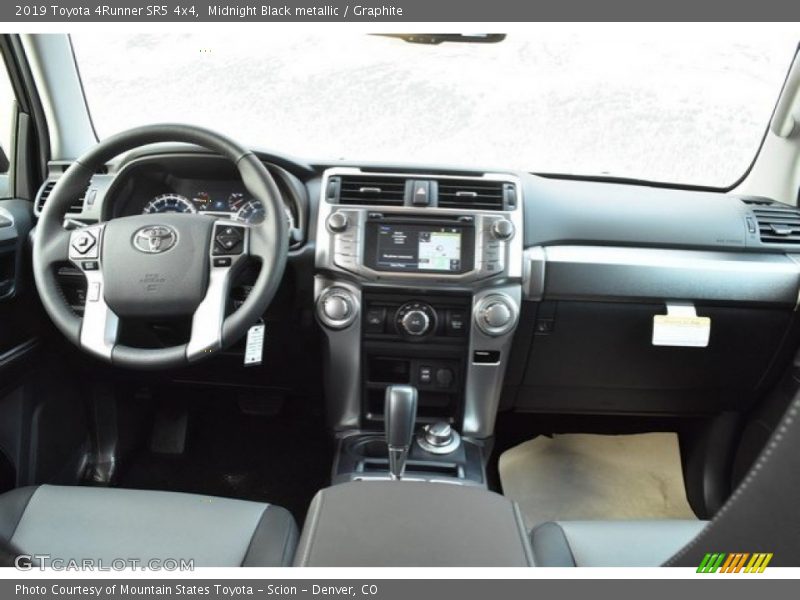 Dashboard of 2019 4Runner SR5 4x4