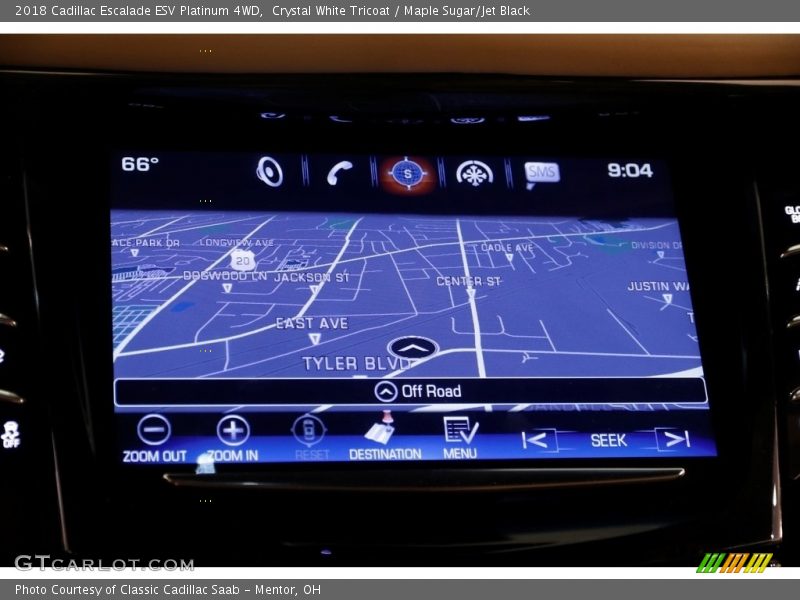 Navigation of 2018 Escalade ESV Platinum 4WD