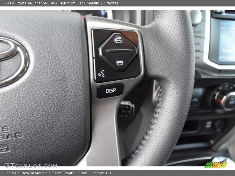 Controls of 2019 4Runner SR5 4x4