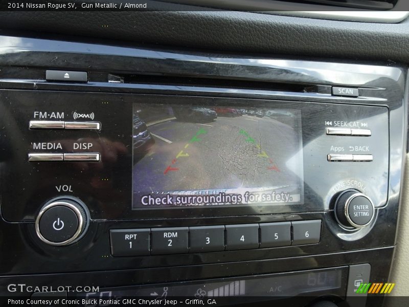 Gun Metallic / Almond 2014 Nissan Rogue SV