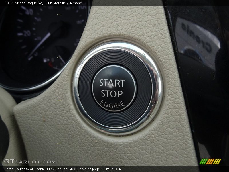 Gun Metallic / Almond 2014 Nissan Rogue SV
