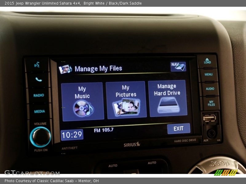 Bright White / Black/Dark Saddle 2015 Jeep Wrangler Unlimited Sahara 4x4
