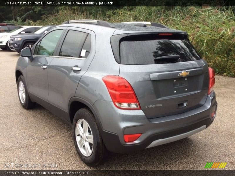 Nightfall Gray Metallic / Jet Black 2019 Chevrolet Trax LT AWD