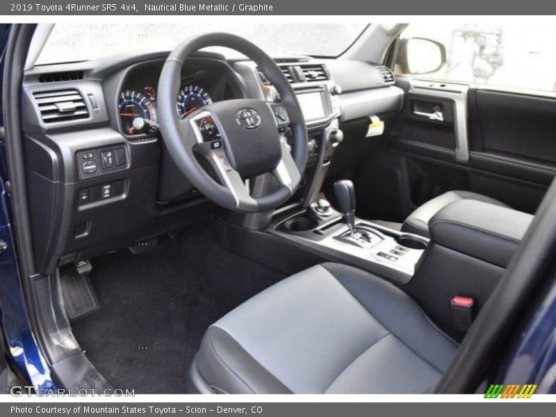 Nautical Blue Metallic / Graphite 2019 Toyota 4Runner SR5 4x4