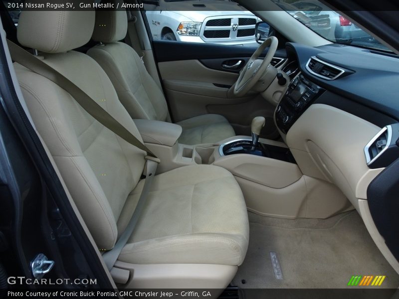 Gun Metallic / Almond 2014 Nissan Rogue SV