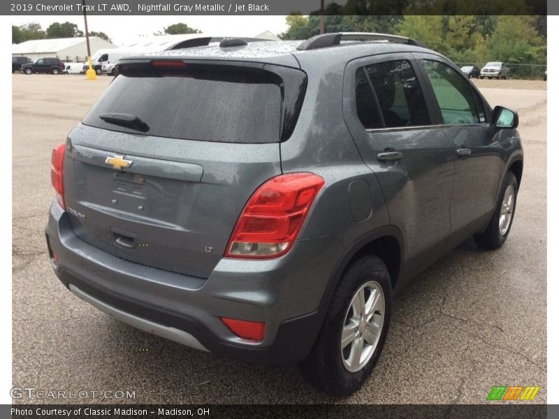 Nightfall Gray Metallic / Jet Black 2019 Chevrolet Trax LT AWD