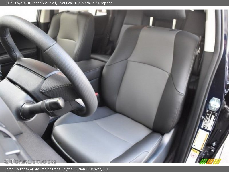 Nautical Blue Metallic / Graphite 2019 Toyota 4Runner SR5 4x4
