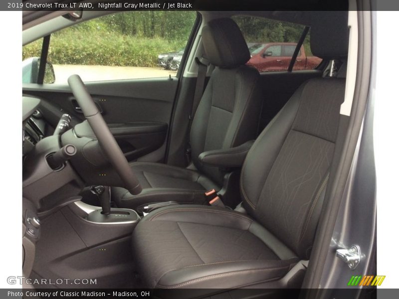 Nightfall Gray Metallic / Jet Black 2019 Chevrolet Trax LT AWD
