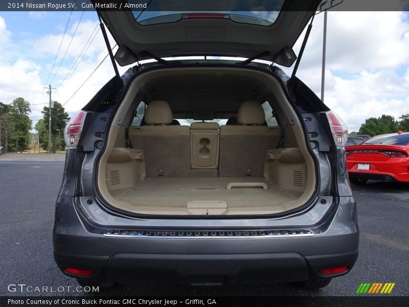 Gun Metallic / Almond 2014 Nissan Rogue SV