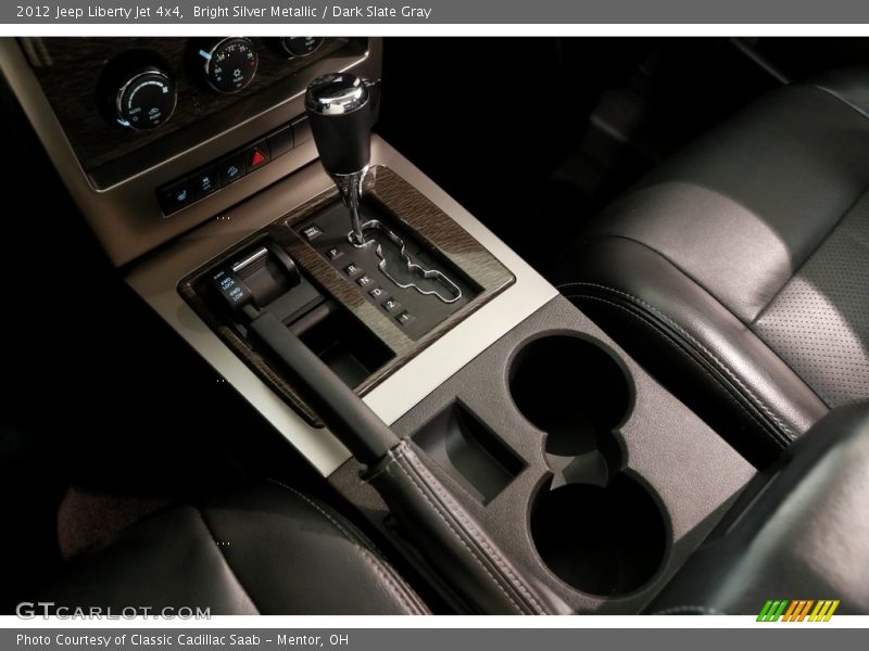 Bright Silver Metallic / Dark Slate Gray 2012 Jeep Liberty Jet 4x4