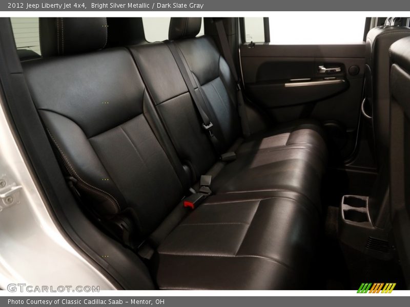 Bright Silver Metallic / Dark Slate Gray 2012 Jeep Liberty Jet 4x4