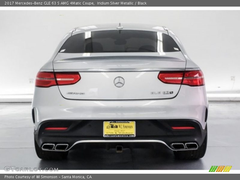 Iridium Silver Metallic / Black 2017 Mercedes-Benz GLE 63 S AMG 4Matic Coupe