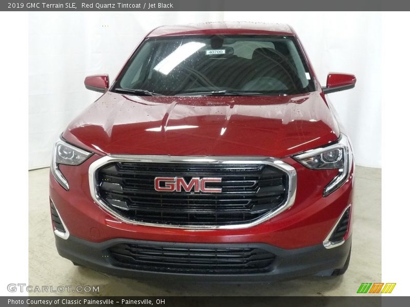 Red Quartz Tintcoat / Jet Black 2019 GMC Terrain SLE