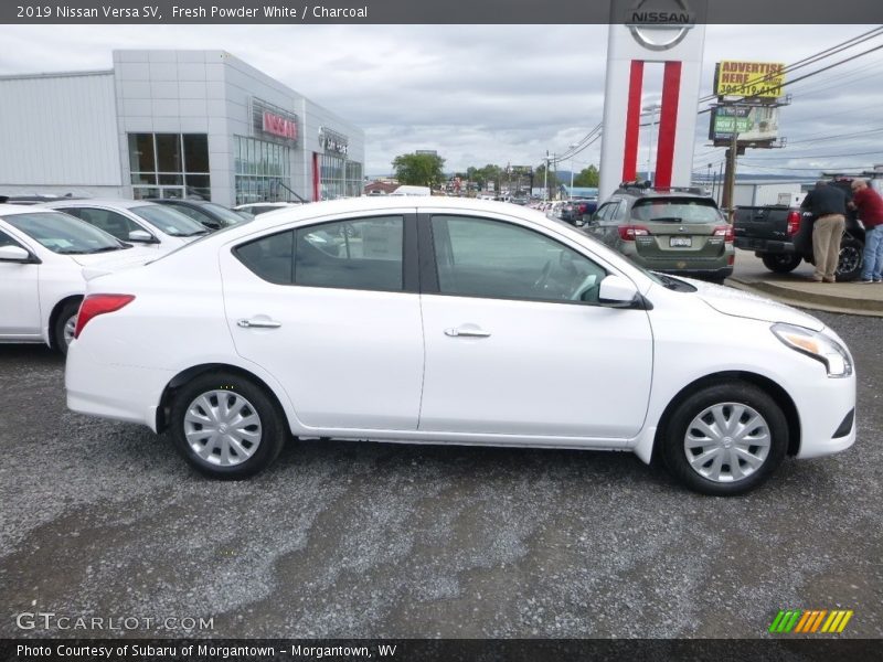  2019 Versa SV Fresh Powder White