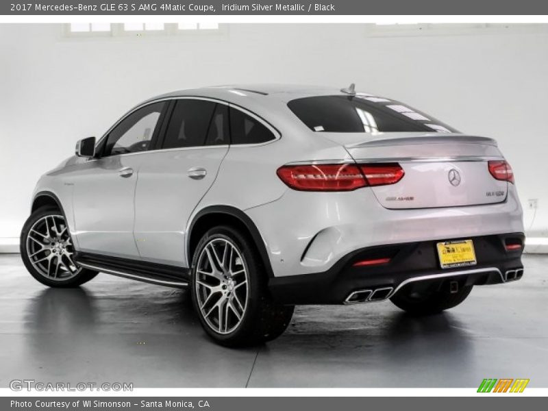 Iridium Silver Metallic / Black 2017 Mercedes-Benz GLE 63 S AMG 4Matic Coupe