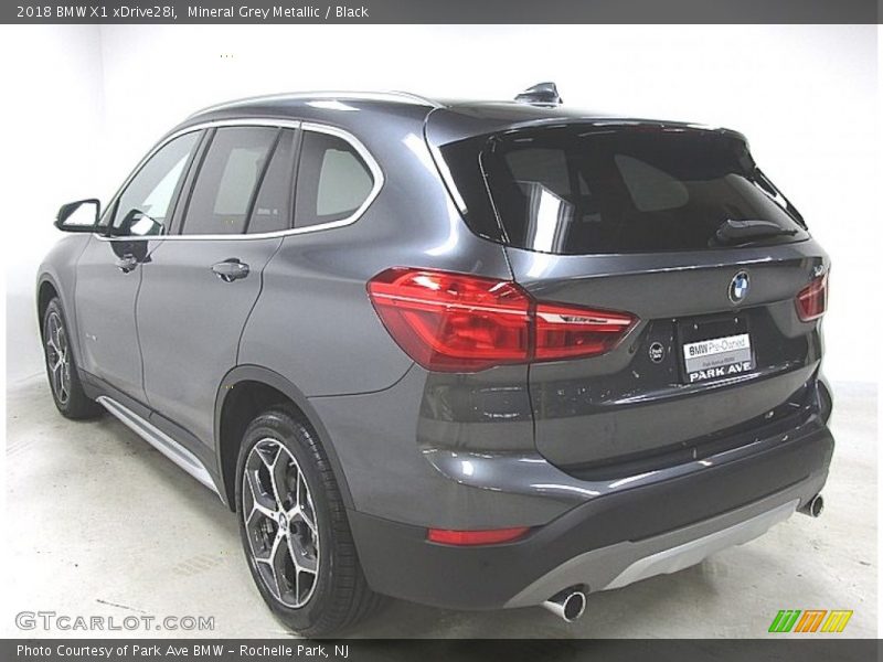 Mineral Grey Metallic / Black 2018 BMW X1 xDrive28i
