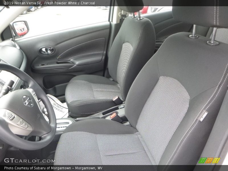 Front Seat of 2019 Versa SV