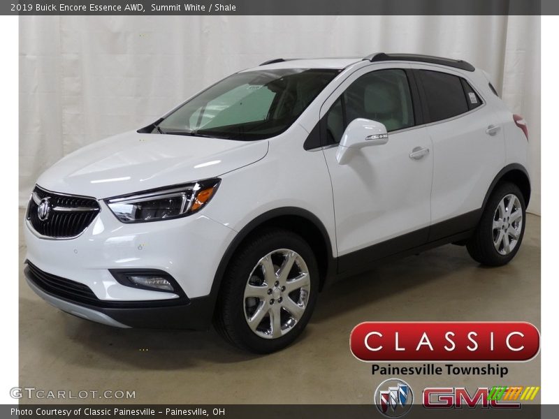 Summit White / Shale 2019 Buick Encore Essence AWD
