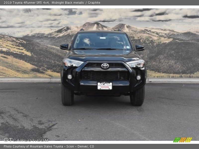 Midnight Black metallic / Graphite 2019 Toyota 4Runner SR5 4x4