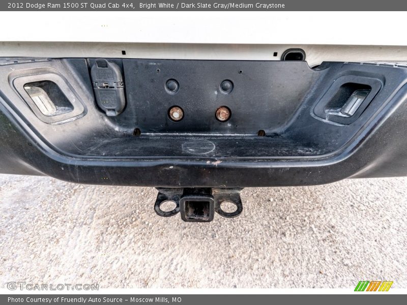 Bright White / Dark Slate Gray/Medium Graystone 2012 Dodge Ram 1500 ST Quad Cab 4x4