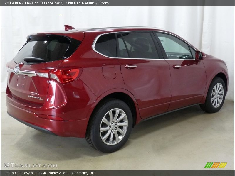 Chili Red Metallic / Ebony 2019 Buick Envision Essence AWD