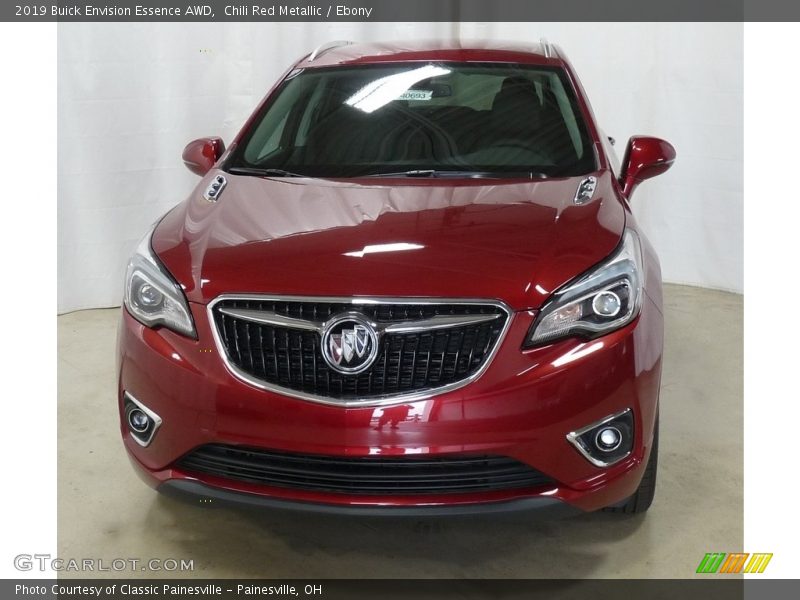Chili Red Metallic / Ebony 2019 Buick Envision Essence AWD