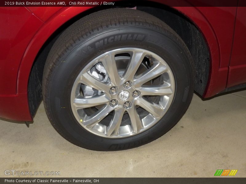 Chili Red Metallic / Ebony 2019 Buick Envision Essence AWD