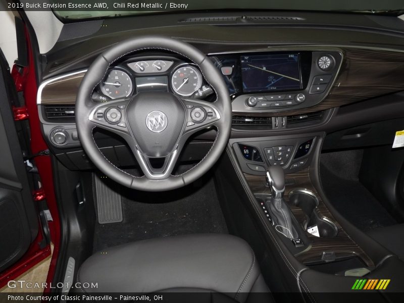 Chili Red Metallic / Ebony 2019 Buick Envision Essence AWD