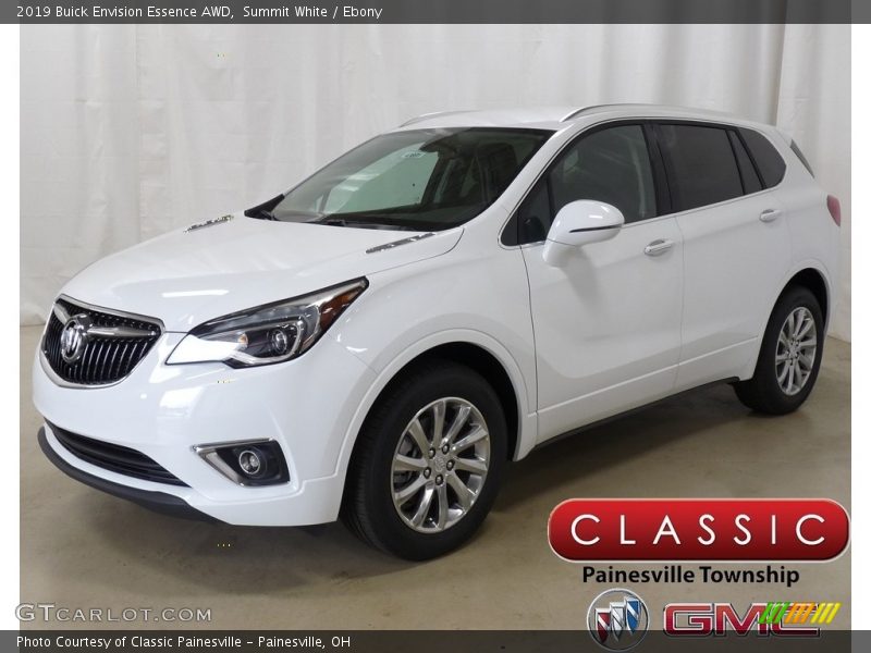 Summit White / Ebony 2019 Buick Envision Essence AWD