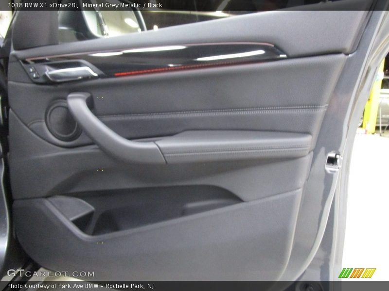 Mineral Grey Metallic / Black 2018 BMW X1 xDrive28i