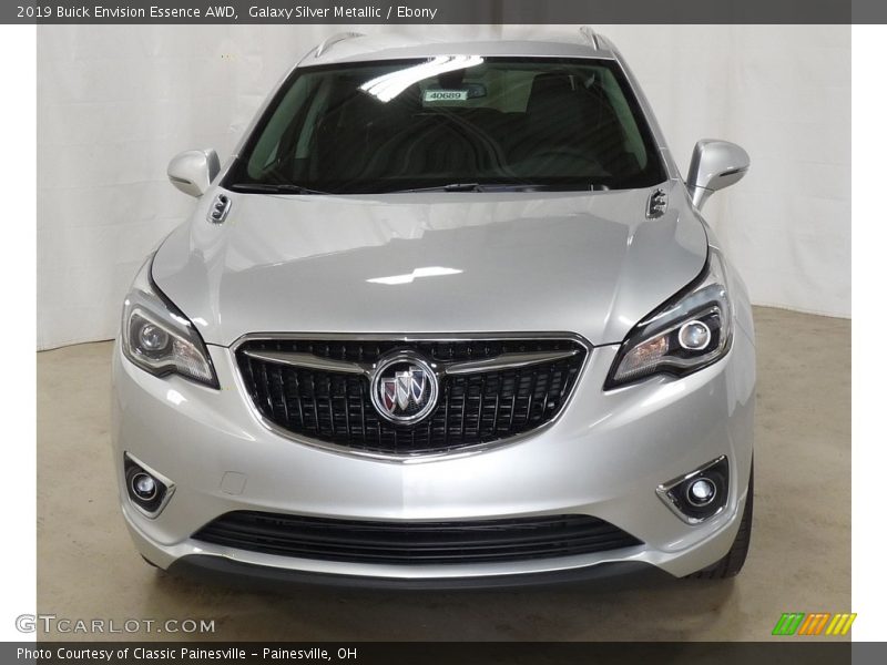 Galaxy Silver Metallic / Ebony 2019 Buick Envision Essence AWD